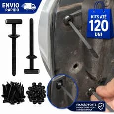 40/70/100/120 pç Abraçadeira com Trava Automática Nylon Preta Universal fixa Para-choque Paralama Forro carro resistente