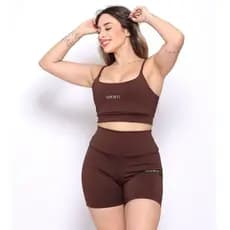 Conjunto de Academia Feminina Tecido Premium Modele o Corpo