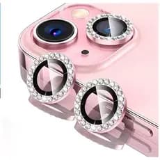 Película Lente de câmera iPhone Com Brilho protetor de câmera Xr 11 12 13 14 15 Pro Max Top