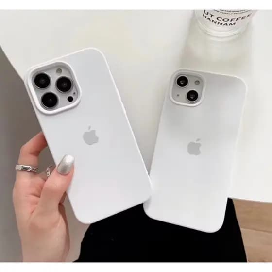 Kit 3 Capa Silicone iPhone aveludada 11 12 13 14 15 16 17 Pro/ pro Max Capinha Premium Anti Impacto cores em alta.