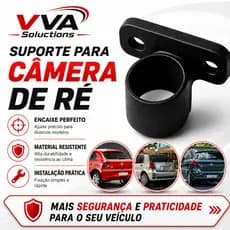 Suporte Câmera De Ré Carro Universal Borboleta Automotivo melhor fixação e segurança