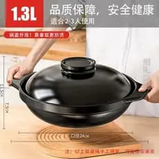 Pote de cerâmica antiquado frito medicina chinesa dedicado caçarola bebê Congee dedicado caçarola fogão a gás novo estil