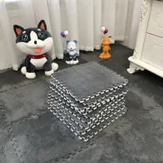 Tapete quadrado quarto espuma i espuma tapete de chão costura tapete de pelúcia sala de estar Tatami antiderrapante tape