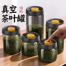 Latas de chá de vidro latas seladas a vácuo latas seladas de qualidade alimentar latas de café de grande capacidade lata