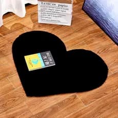 Multicolor cor sólida peludo imitação de pele de coelho pele Artificial em forma de coração amor casal Hotel quarto tape