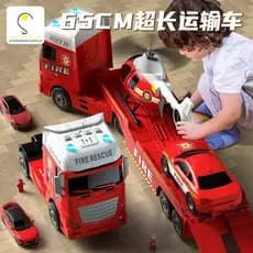 Grande reboque caminhão de resgate brinquedo das crianças menino 2026 novo estilo guindaste engenharia caminhão carro he