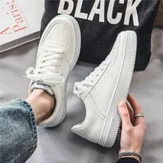 Preto Samurai força aérea tênis masculino pequeno preto sapatos All-Match High Street americano sapatos masculinos espor