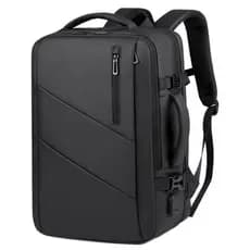 Mochila masculina expansível de grande capacidade para bagagem de viagem de negócios Bolsa Laptop de 52 cm Bolsa mochila
