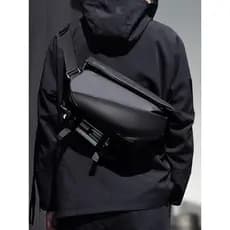 Bolsa mensageiro masculina, bolsa de peito, bolsa mensageiro masculina, bolsa de ciclismo, motocicleta, esportes, menino