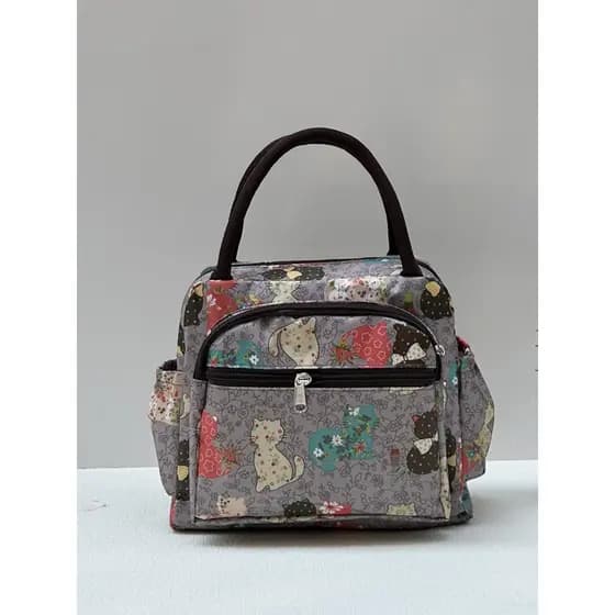 2023 Multi-camada bolsa saco grande capacidade Oxford pano senhoras trabalhando mamãe bolsa lancheira estudante almoço s