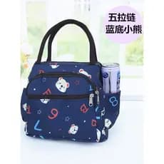 Senhoras à prova dwaterproof água bolsa de trabalho Oxford pano mamãe saco lancheira saco de transporte Multi-zíper mamã