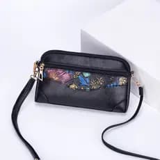 Bolsa mensageiro feminina 2026 novo estilo versão coreana bolsa de ombro primavera verão bolsa feminina All-Match impres