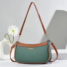 Bolsa mensageiro feminina novo estilo moda simples bolsa feminina lichia padrão de meia-idade estilo mãe bolsa de ombro