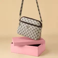 Bolsa moda impressão All-Match saco do mensageiro feminino verão estilo mãe de meia-idade bolsa feminina simples Multi @