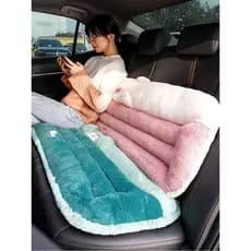 Almofada Universal para assento de carro Four Seasons Outono Inverno Forro de lã Almofada para assento traseiro do carro