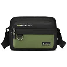 Bolsa masculina Casual bolsa mensageiro de um ombro à prova d'água bolsa de pano Oxford bolsa de negócios coleção cartei