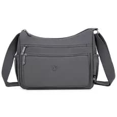 Bolsa multicamadas de tecido Oxford, bolsa mãe feminina de meia-idade, bolsa mensageiro de lona atmosférica grande