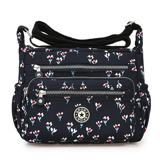 Mãe idosa de meia-idade Casual novo estilo Mini pequeno saco de pano crossbody saco crossbody feminino saco de lona Oxfo
