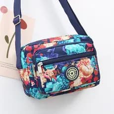 Japão japão coreia mão-transporte mãe de meia-idade saco do mensageiro de lona novo estilo All-Match impresso pano leve
