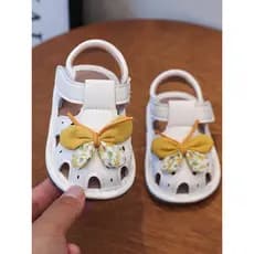 Bebê criança sapatos chamando sapatos verão sola macia antiderrapante bebê princesa sapatos bonito anti-pontapé Velcro m