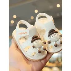 Bebê criança sapatos verão sola macia antiderrapante bebê chamando sapatos dos desenhos animados Velcro meninos meninas