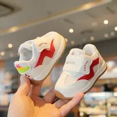 Infantil criança sapatos de caminhada primavera outono bonito sola macia Anti-deslizamento dos desenhos animados sapatos
