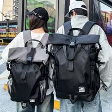 Esportes ao ar livre montanhismo ciclismo mochila de grande capacidade mochila masculina viagem funcional masculino estu