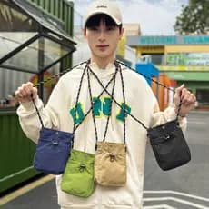 Bolsa para celular 2026 novo estilo Original unissex lazer esportes ao ar livre leve ciclismo bolsa mensageiro de Nylon