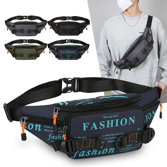 Bolsa de peito ao ar livre 2026 primavera multifuncional Casual mensageiro saco carta impressa cintura saco de ombro mas