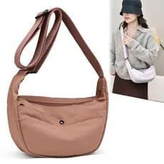 Bolsa mensageiro Casual feminina 2025 novo estilo de Nylon bolsa feminina Oxford pano bolsa de ombro simples bolsa de lo