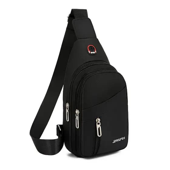 Bolsa de peito à prova d'água 2023 novo estilo versão coreana bolsa masculina Oxford lona bolsa de peito bolsa de ombro