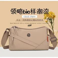 Nova bolsa mensageiro com vários compartimentos, Casual, multifuncional, com vários bolsos, portátil, bolsa de pano, rep