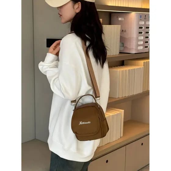 Bolsa para celular feminina mensageiro 2024 novo estilo All-Match estilo mãe bolsa de moedas para celular senhoras Mini