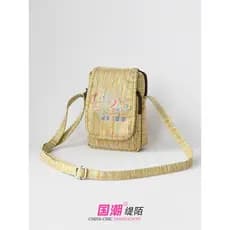 Estilo étnico bolsa feminina verão novo estilo Retro telefone móvel pequeno saco moda ombro saco do mensageiro All-Match