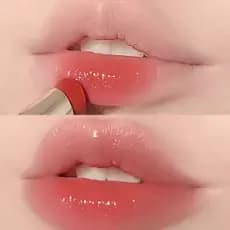 Xiaoyu Begonia Recomendado Batom de dupla utilização Espelho Lip Glaze Hidratante Copo antiaderente de longa duração que
