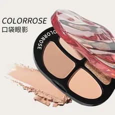 Colorrose paleta de sombras de bolso coala rosa terra quatro cores diário All-Match luz maquiagem Commuter fosco fino pi
