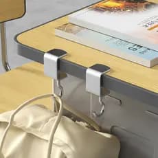 Mochila escolar gancho Deskside estudantes da escola primária dormitório mochila mesa ajustável saco pendurado Rack ganc