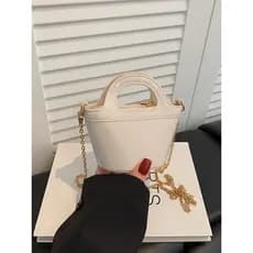 High-End nicho Mini bolsa de couro patente feminino verão 2025 novo estilo corrente saco do mensageiro venda quente port