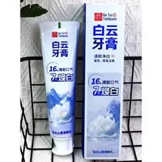 Baiyun Mountain Snow Lotus Fresh Baiyun Pasta de dente Essência Cuidados com as gengivas Dentes saudáveis Hálito fresco