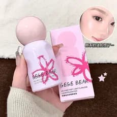 Luz fina pele cremosa base líquida serviço alto corretivo criar base clara conjunto de maquiagem leve maquiagem corretiv