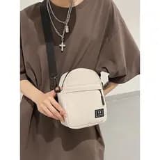 Bonito pequeno saco feminino 2026 novo estilo na moda vitalidade menina estudante saco do telefone móvel japonês simples