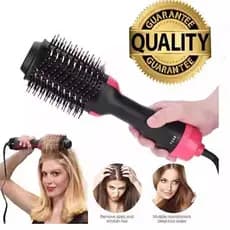 3 Em 1 Secador De Cabelo Escova Modelador Rolo Doméstico
