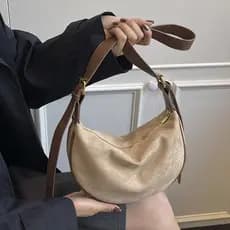 Bolsa PU Bolsa Mensageiro Bolsa de Ombro Bolsa Feminina Sacola Bolinho Bolsa Bolsa Axilas Bolsa Influencer Bolsa Feminin