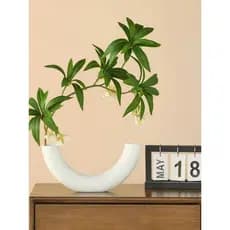 High-End flor artificial decoração de flores artificiais biônico planta verde planta artificial vaso planta interior sal