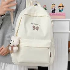 Inverno nova chegada simples Casual mochila júnior ensino médio Campus estudante mochila de grande capacidade mochila de