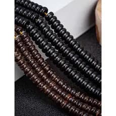 Acessórios de joias DIY preferidos All-Match Natural Preto Cor Original Loach Back Casca de Coco Espaçador Contas Espaça