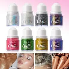 Bola gel Lantejoulas Explode Maquiagem Roller Ball Corpo Explosão Flash