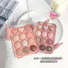 Amor 12 cores sombra de olho amor sombra amor 12 cores sombra Super quente Glitter pequena paleta perolada cor terra