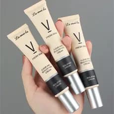 Base genuína creme Primer de maquiagem sem creme de maquiagem base de controle de óleo corretivo hidratante base líquida