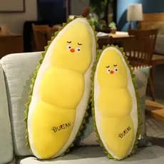 Simulação Durian travesseiro bonito almofada sofá sala de estar travesseiro escritório Nap travesseiro menina encosto lo